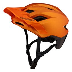 Troy Lee Designs Flowline SE Mips Radian Helmet in Orange Dark Grey